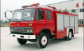 5ton Dongfeng Vattentank Brandbil Euro2