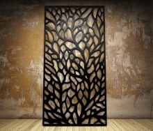 Customized Laser Cut Metal Screen for Restaurant Room Divider and Decor
