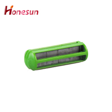 Strong magnet round shape cow magnet with cage