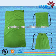 100%polyester plain beach towel bag