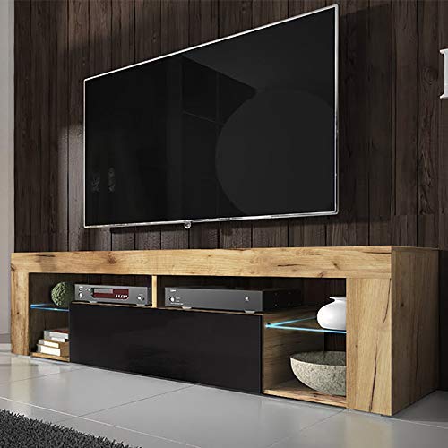  Wooden LED TV Stand Cabinet