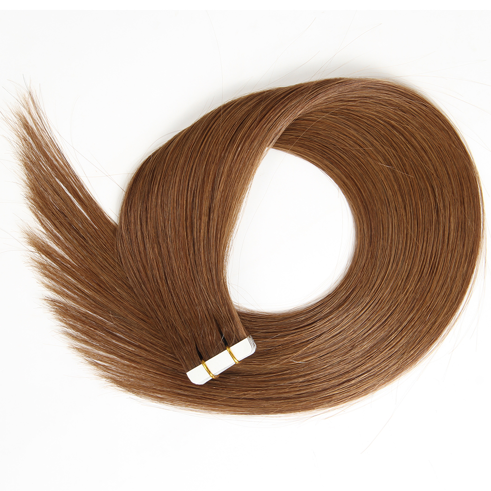 100% Virgin Remy European Tape Hair Extension, Wholesale Invisible  Double Drawn Remy Tape In Human Hair Extension