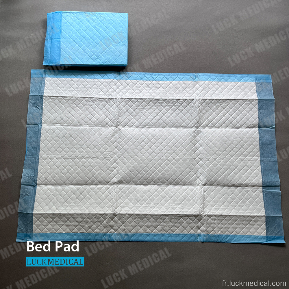 Pad matelas jetable pour les patients