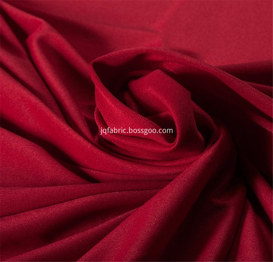 Stretch Plain Woven Material 100 Polyester Satin