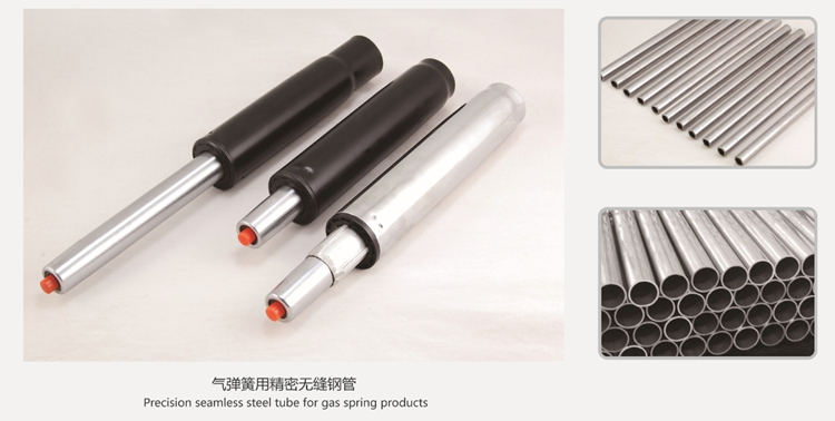 Astm a36 seamless carbon black steel asian tube pipe price list size for shock absorber