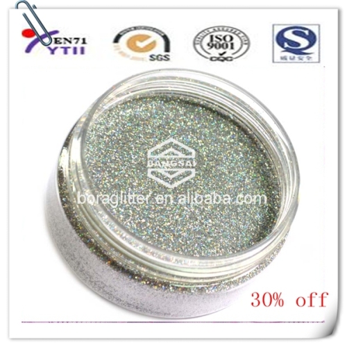 non-toxic PET diamond glitter powder/diamond rainbow glitter