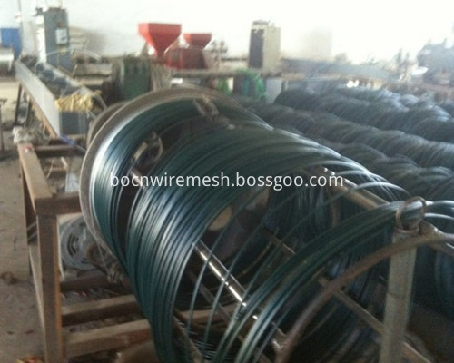 PVC coated wire production 