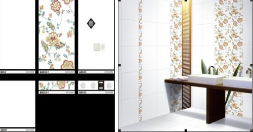 Whole Set Bathroom Wall and Floor Tile