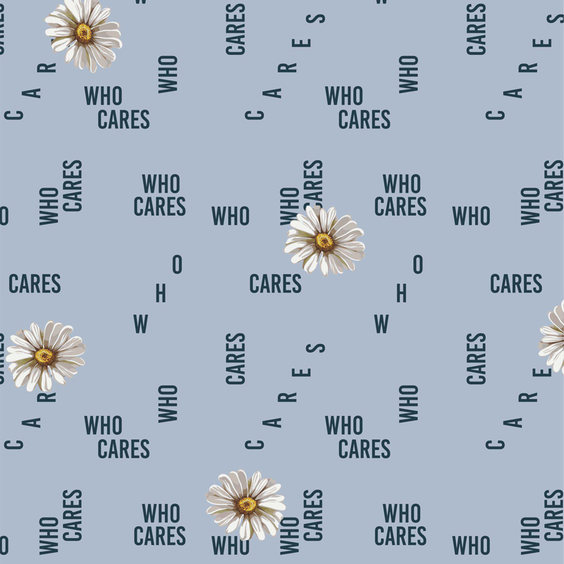 Woven Antistatic Clothing Daisy Digital Print Skirt Fabric