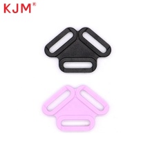 Customized Logo Plastic Adjustable Triangle Buckle 3-Way Halter for Pet Vest Harness