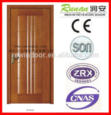 red cherry wooden door