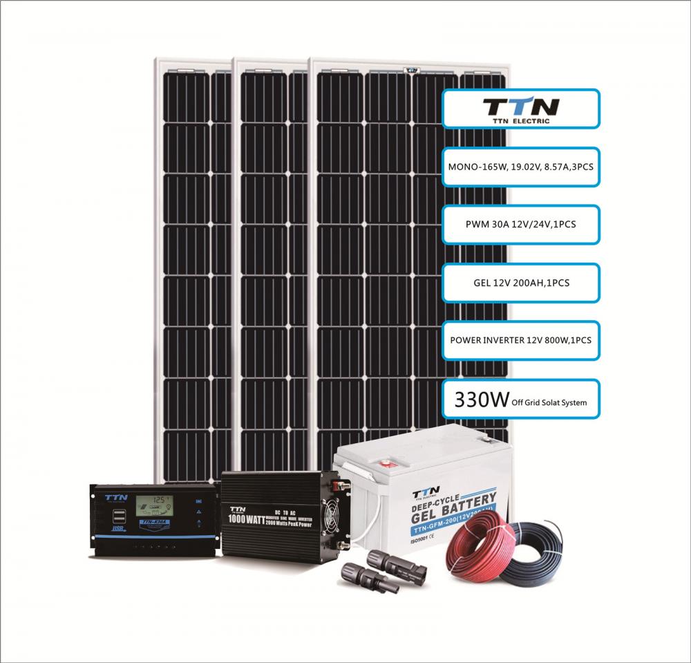 300W 320W 330W Solar Power System