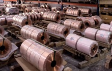 Copper strip for radiator