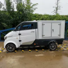 EEC Approval Electric Samll Truck Max Load 500kg with Closed Cabin