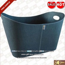 Log storage basket in fireplace