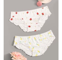 Lady's Pretty Fruit Print Panty - Cute and Sexy Lingerie Underwear