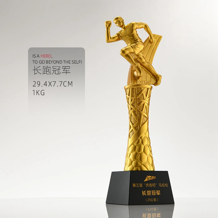 Customized Business Gift New Product Sport Award Resin Trophy