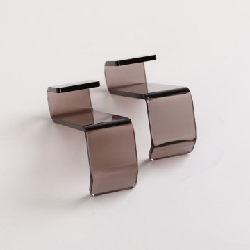 Laser Cutting Bending Acrylic clear Coffee Acrylic Sheet