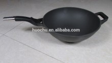 Aluminum die-cast die cast 32cm 32 cm wok induction bottom