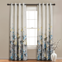 Blackout Thermal Insulated Drapes: New Design Print Curtains for Bedroom and Living Room