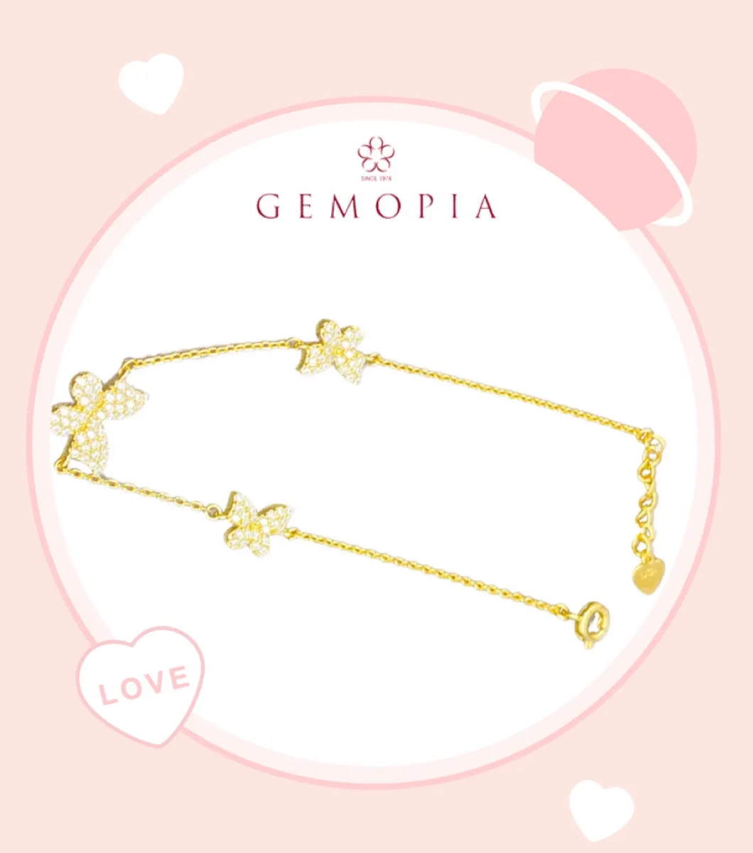 18K Gold Plated Fashion Chain Bracelet Jewelry for Women
