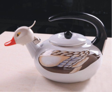New Design Enamel Animal Kettle/Duck Kettle