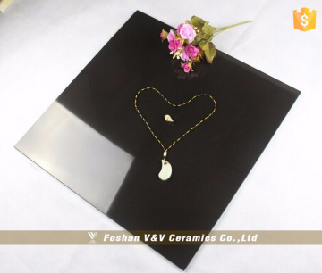 Super Black Polished Tile,24x24 Black Porcelain Tile