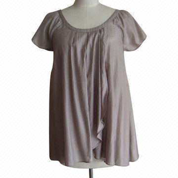 Women's satin blouse