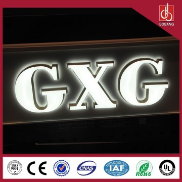 Customed Backlit Acrylic Letter Signs