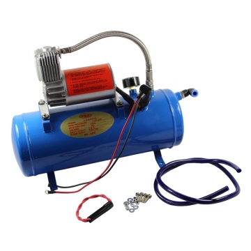 150PSI DC 12V Air Compressor with 6 Liter Tank for Train Horns & Motorhome Tires