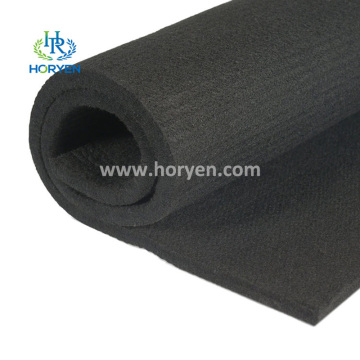 Hot sale black activated carbon fiber felt price