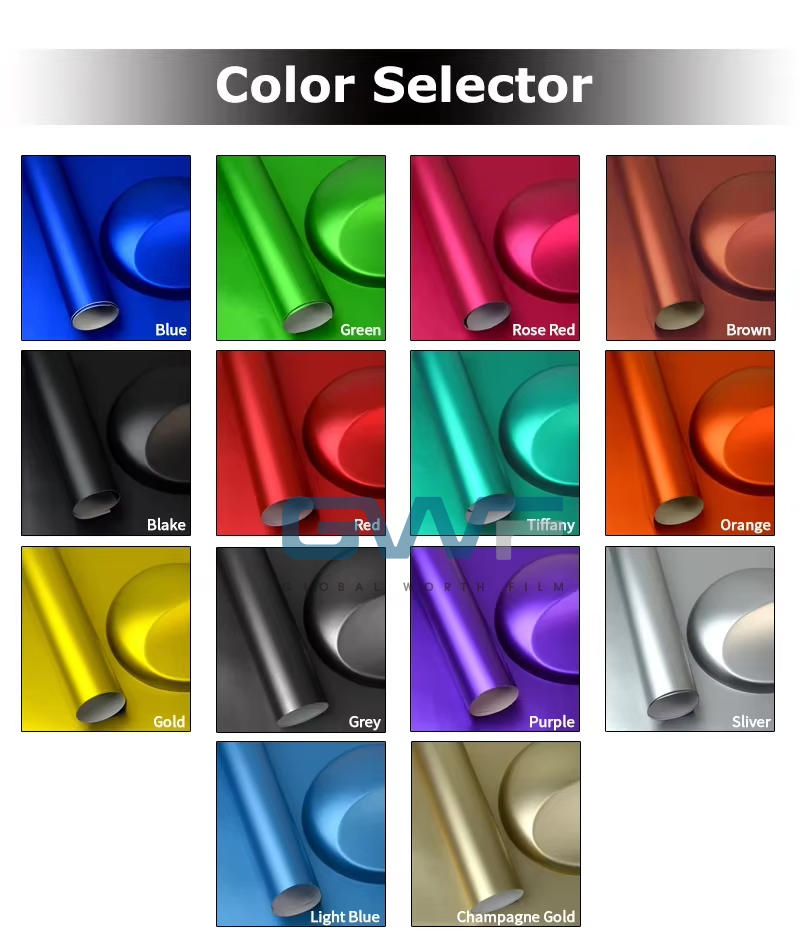 Envoltura de vinilo de naranja metálica mate