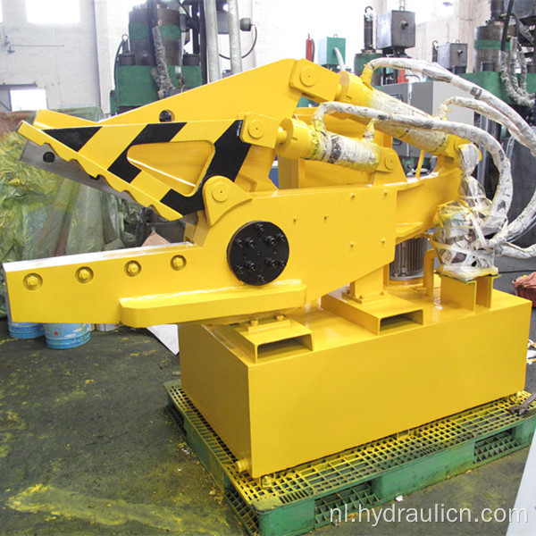 Schroot metaal Recycling Rebar Alligator Shear Snijmachine