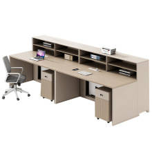 Financial office desk and chair combination