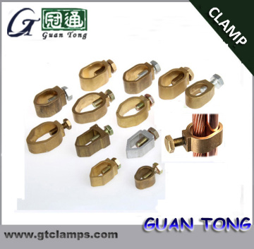 Underground System Earth Rod Brass Clamp