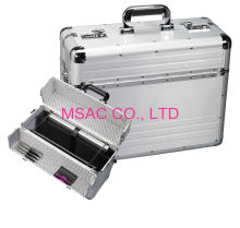Fireproof Padded Aluminum Attache Case / Document Cases For Carry Laptop