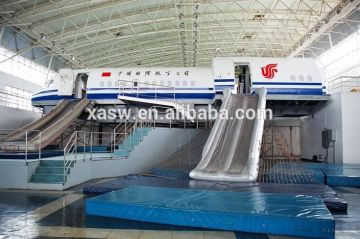 Boeing B757 Flight Simulator and Simulation Equipment Emergency Evacuation Training