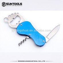 Fashion- design toe shape multi function can opener ,bottle opener,wine corkscrew Gift opener