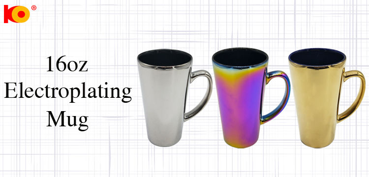 Wholesale Direct 16oz Solid Silver Electroplating Mug With Handle