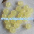 6-30 MM Acrilico Traslucido Sfera Rotonda Perline Allentate Gumball Distanziatori Charms