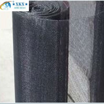 Enamelled iron wire window screening