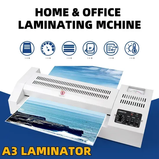 A3 Hot Laminator for Professional School and Office Use