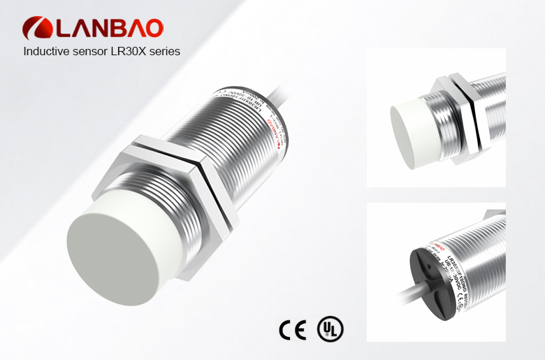 LR30 analog 0-10v 0-20mA output CE 2m pvc cable inductive sensor proximity switch