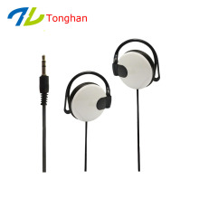 Sport earhook earphone white cheap bulk earphone from factory