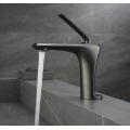 All Brass Brushed Gold and Black Basin Faucet
