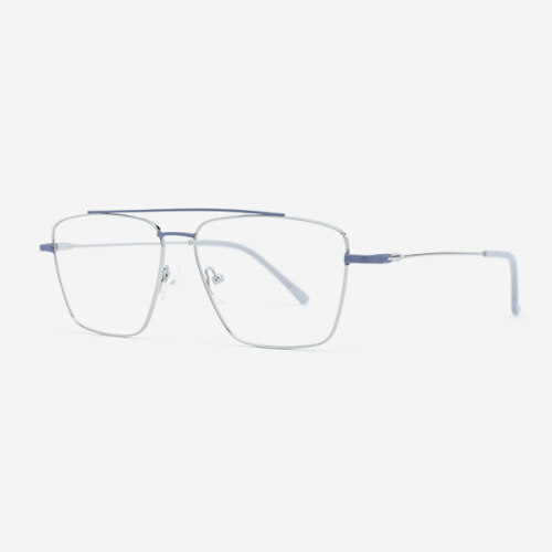 Classic Square Metal Women's Optical Frames