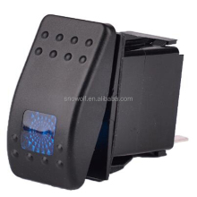 Marine Spot Light Rocker On-Off Switch 2 Pole Panel