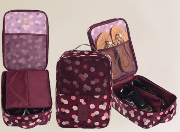 JW-163113 Colorful Nylon Bag Oganizer Travel Storage Cheap Shoes Bag