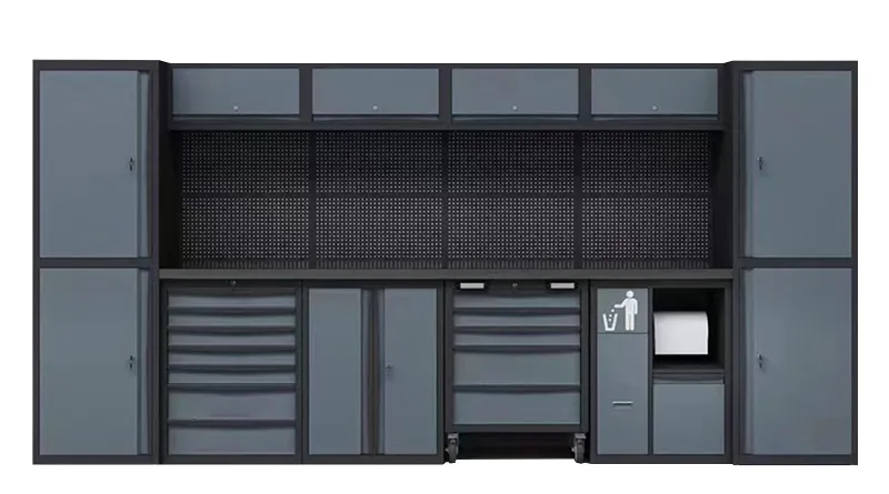 Free Combination Heavy Duty Garage Storage Workshop Tool Cabinet Workbench