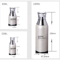 High-grade Korean Pearl White Acrylic Airless Bottles